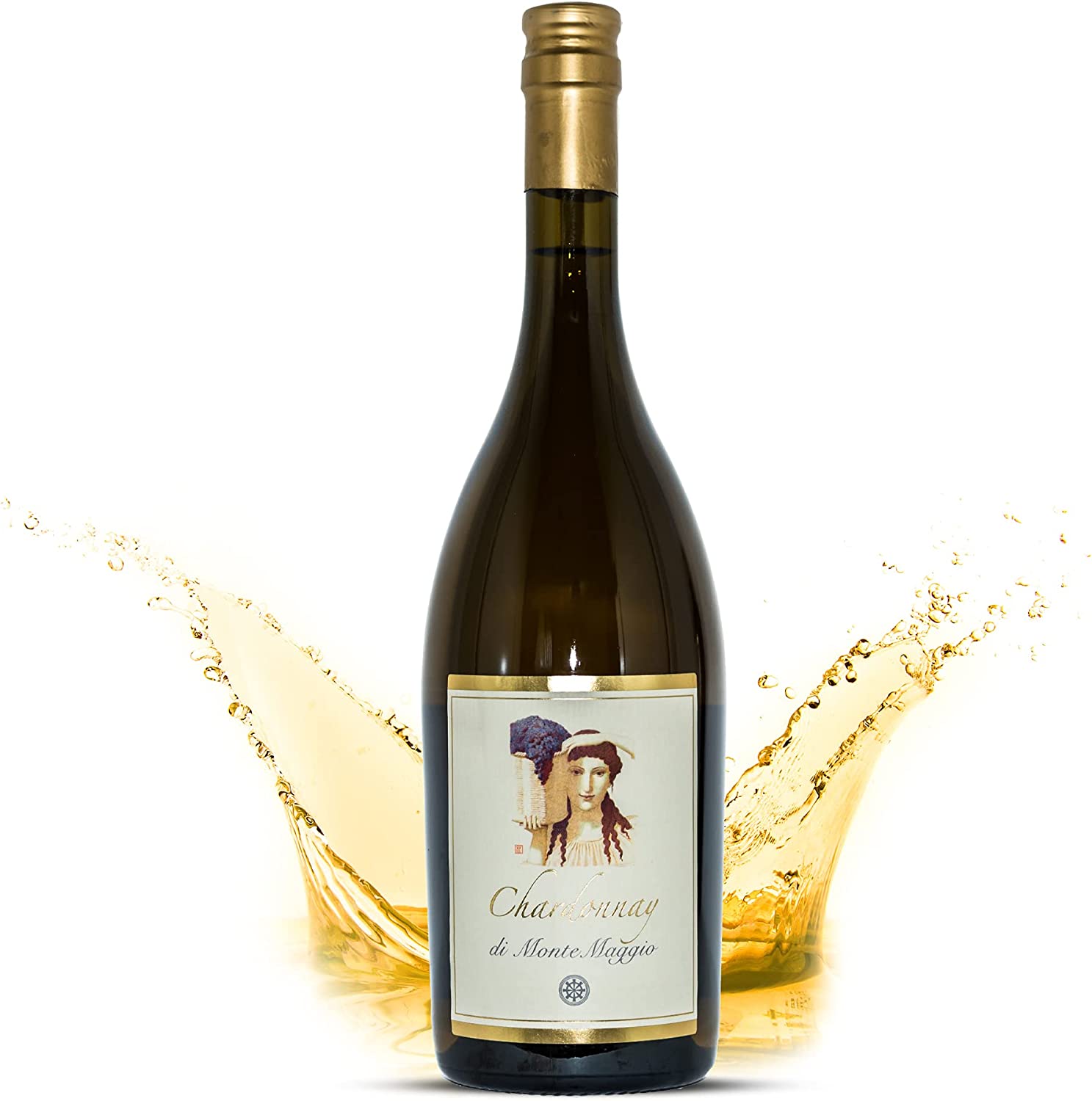 Quesos y vino blanco