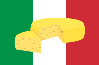 Quesos italianos